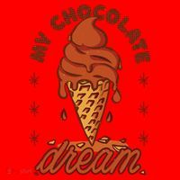 My Chocolate Dream Ice Cream Santa Hat thumb 1