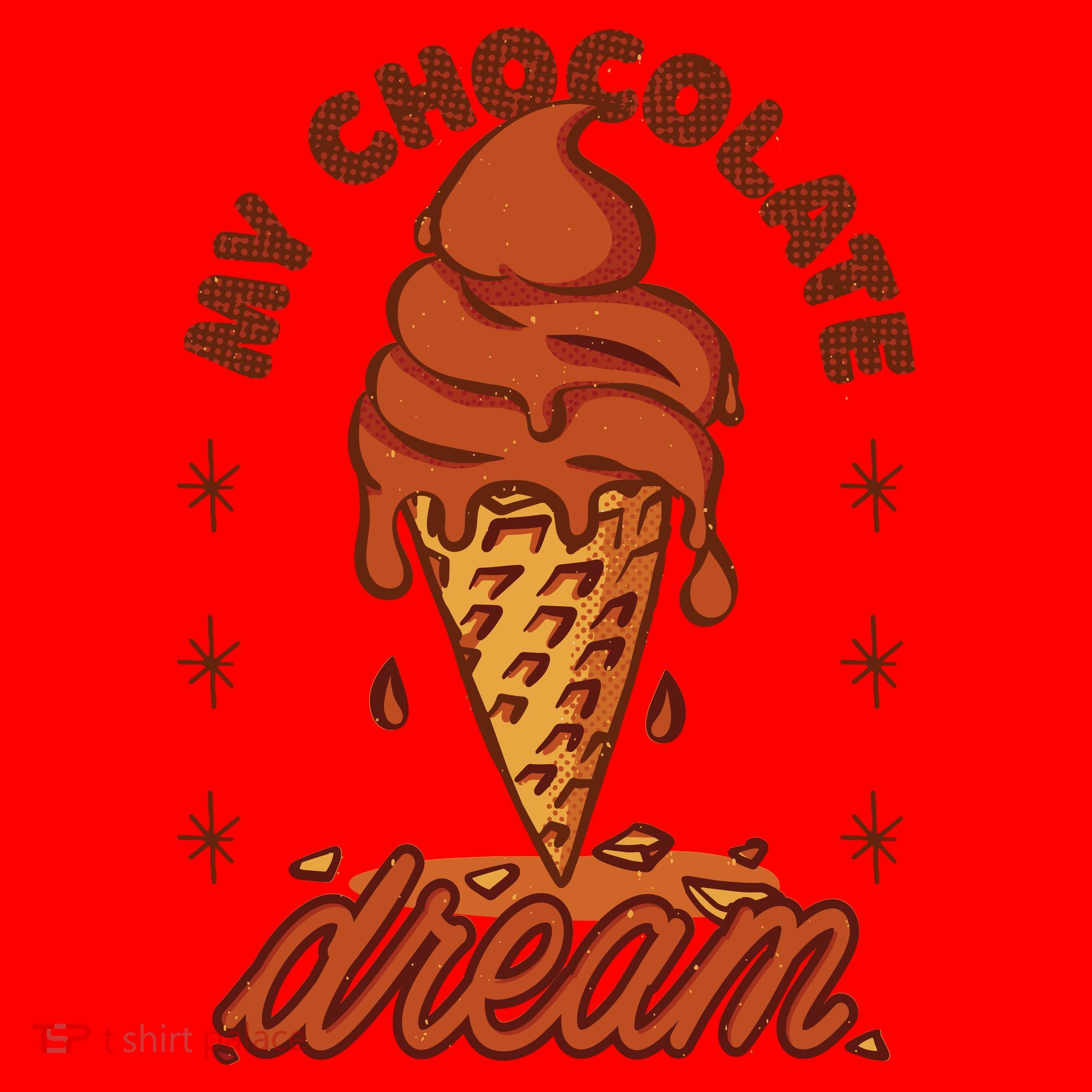 My Chocolate Dream Ice Cream Santa Hat