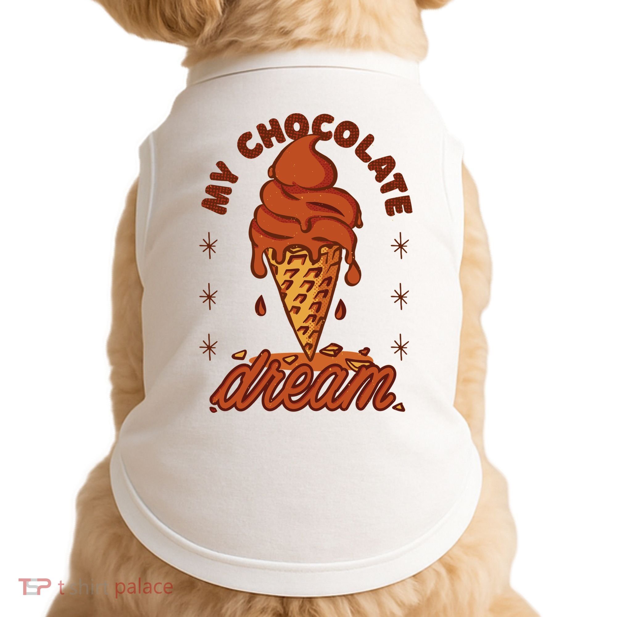 My Chocolate Dream Ice Cream Doggie Tank