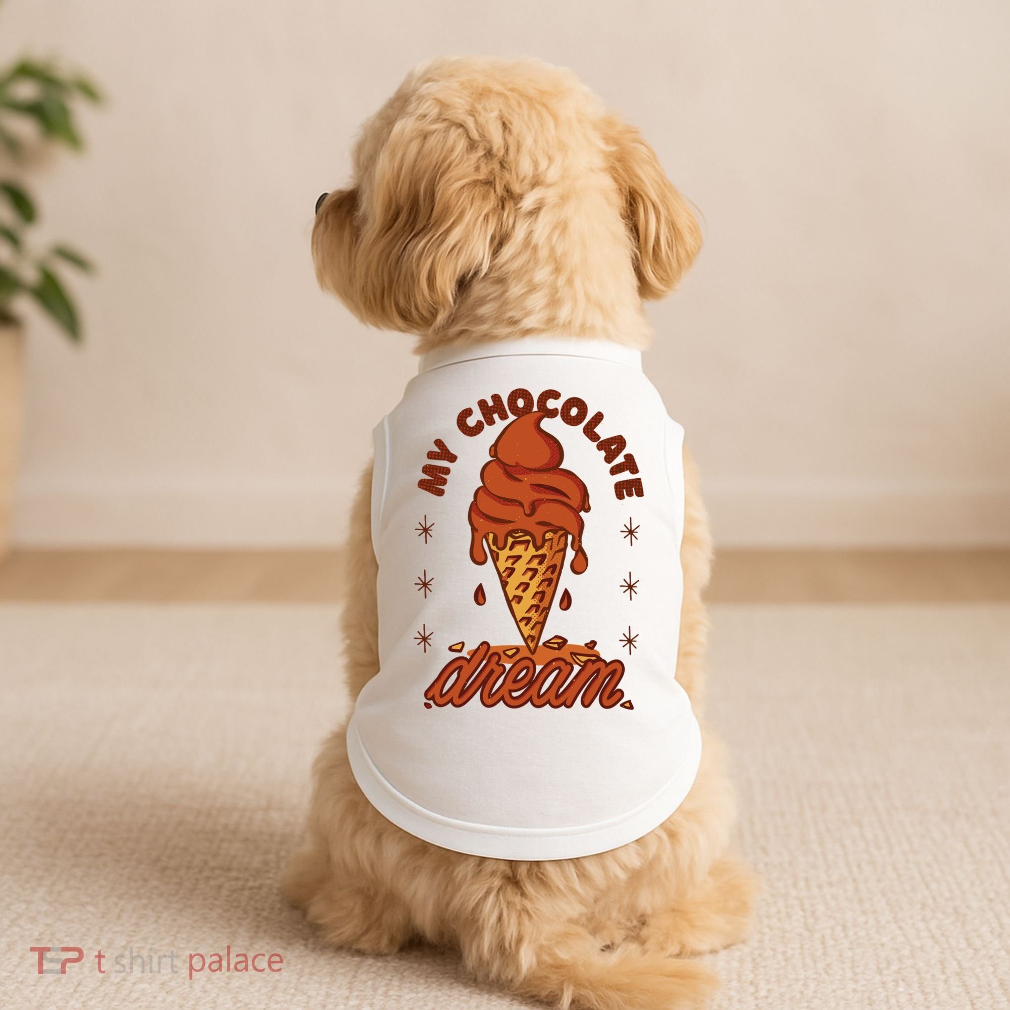 My Chocolate Dream Ice Cream Doggie Tank