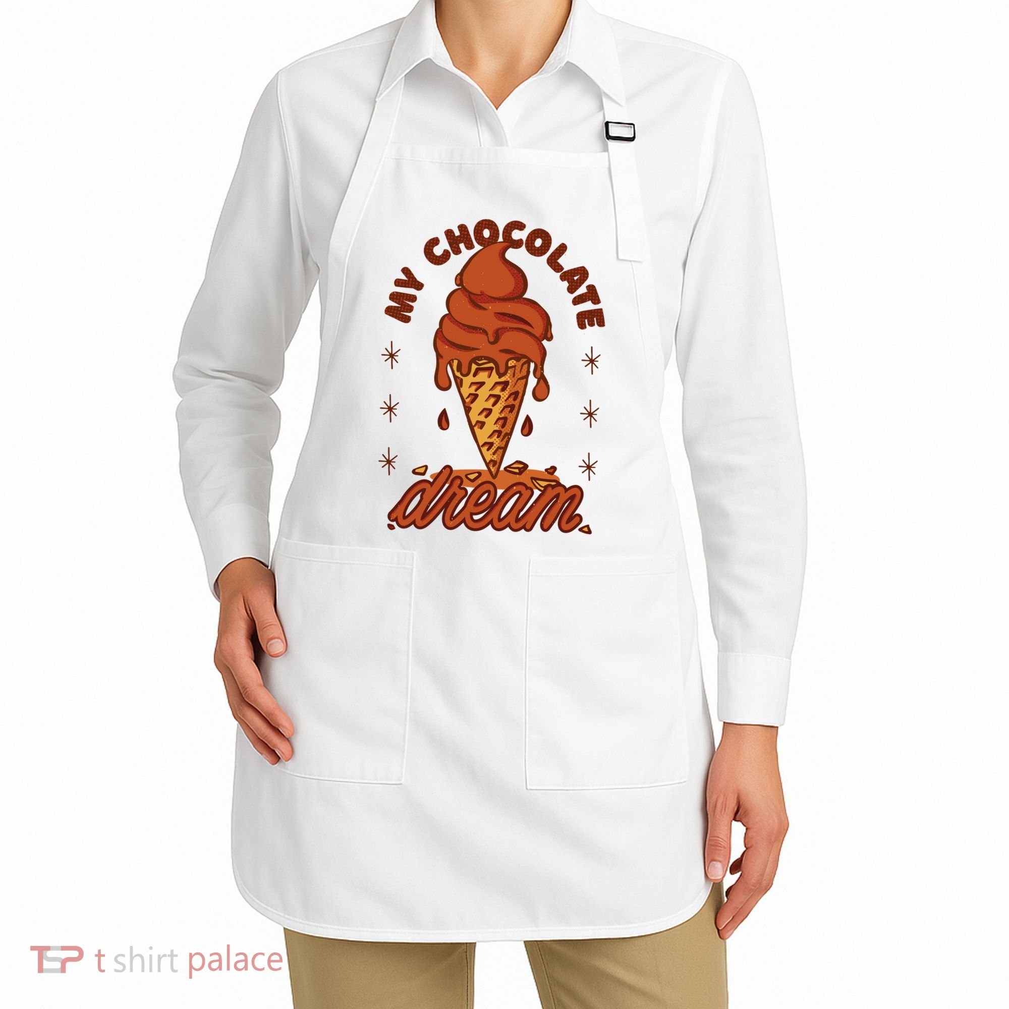 My Chocolate Dream Ice Cream Apron
