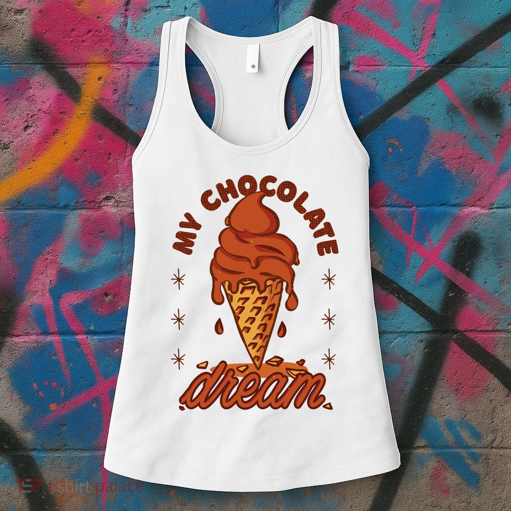 My Chocolate Dream Ice Cream Women's Tank Top
