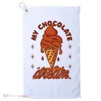 My Chocolate Dream Ice Cream Golf Towel thumb 0