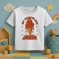 My Chocolate Dream Ice Cream Toddler T-Shirt thumb 3