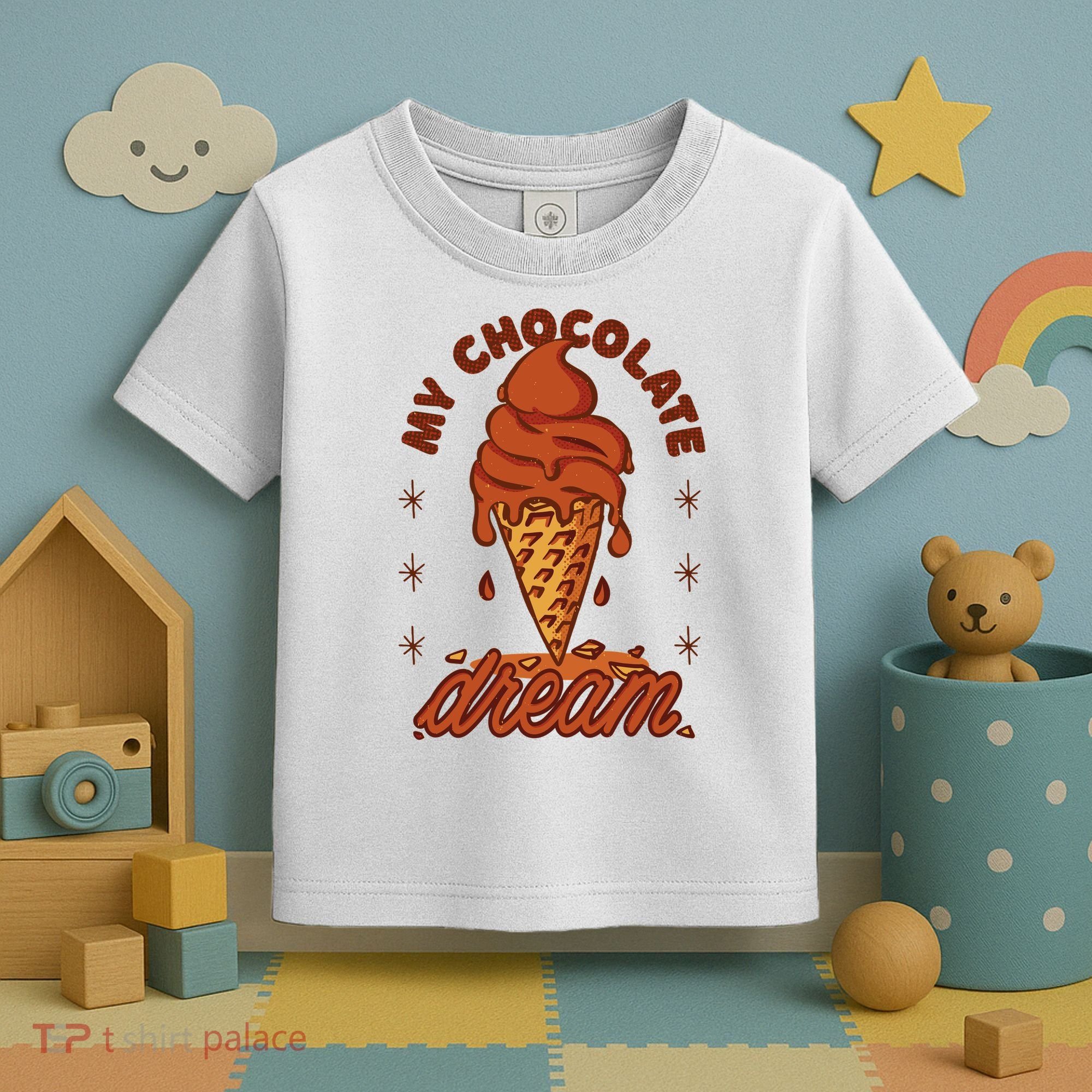 My Chocolate Dream Ice Cream Toddler T-Shirt