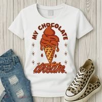 My Chocolate Dream Ice Cream Women's T-Shirt thumb 3