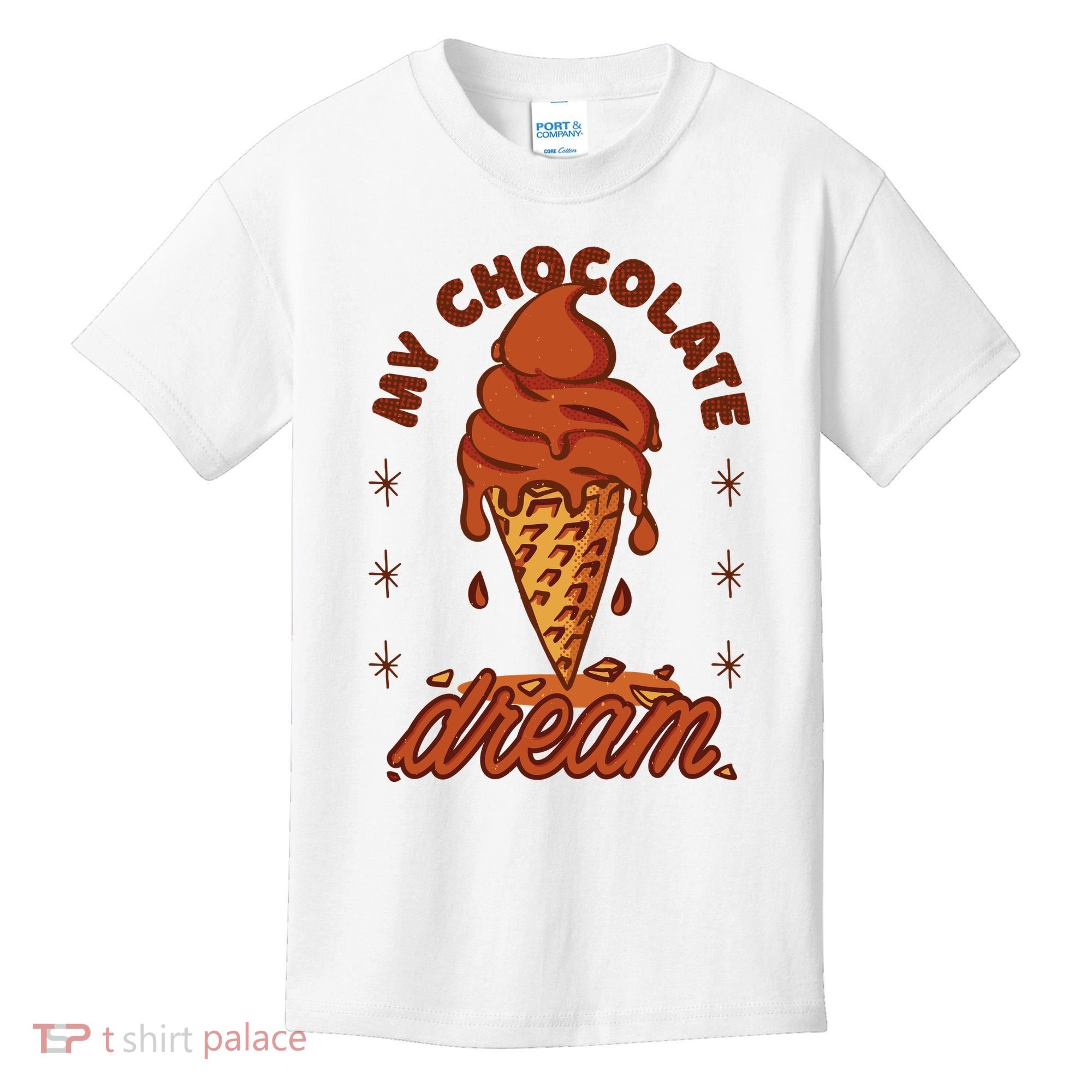 My Chocolate Dream Ice Cream Kids T-Shirt