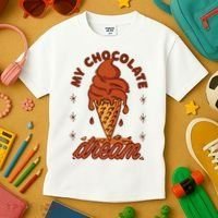 My Chocolate Dream Ice Cream Kids T-Shirt thumb 3
