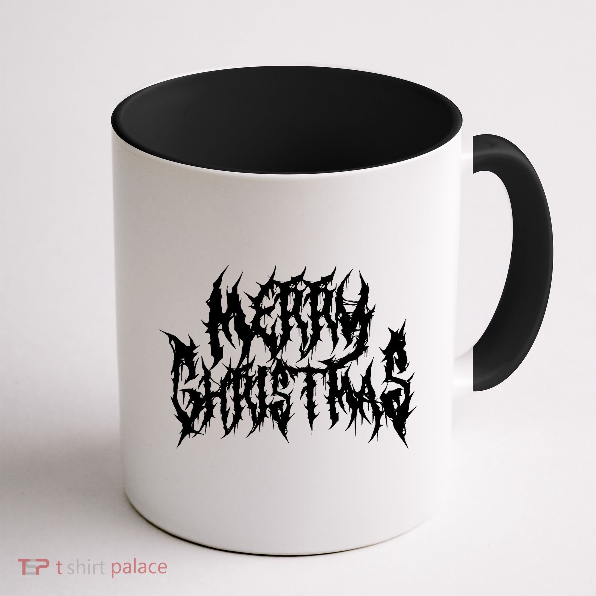 Merry Christmas. Death Metal Black Metal Funny Goth Xmas Coffee Mug