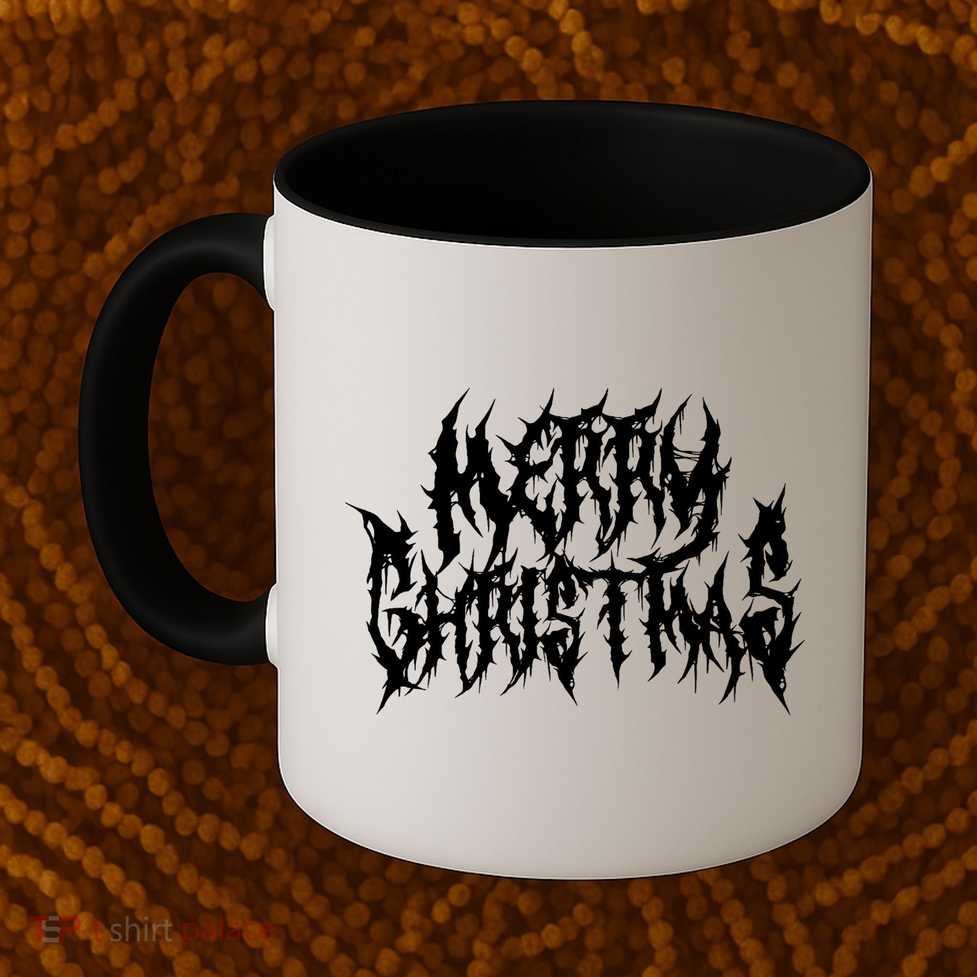 Merry Christmas. Death Metal Black Metal Funny Goth Xmas Coffee Mug