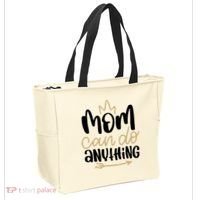 Mom Can Do Anything Cute Gift Tote Bag thumb 2