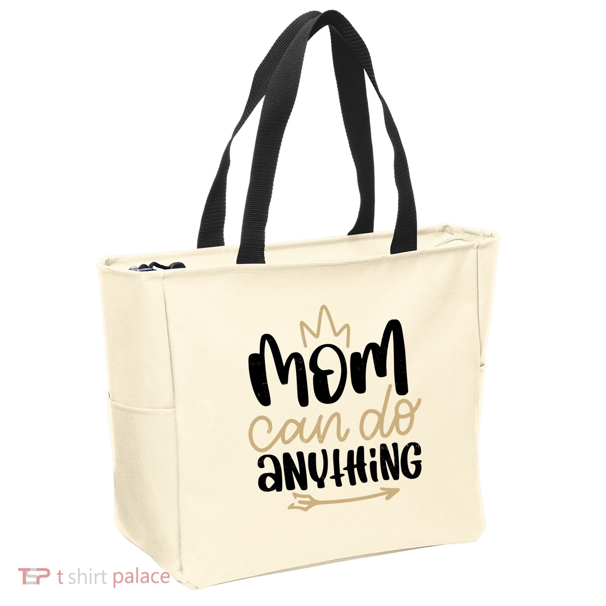 Mom Can Do Anything Cute Gift Tote Bag