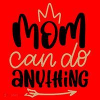 Mom Can Do Anything Cute Gift Santa Hat thumb 1
