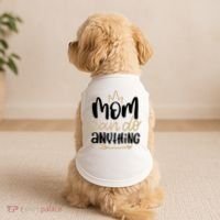 Mom Can Do Anything Cute Gift Doggie Tank thumb 2