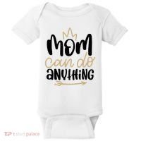 Mom Can Do Anything Cute Gift Baby Bodysuit thumb 0