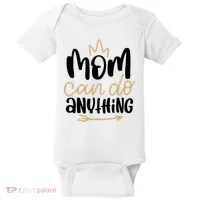 Mom Can Do Anything Cute Gift Baby Bodysuit thumb 0