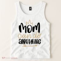 Mom Can Do Anything Cute Gift Tank Top thumb 2