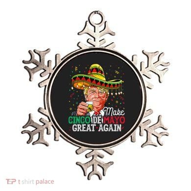 Make Cinco De Mayo Great Again Trump Sombrero Ornament