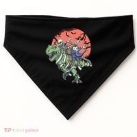 Monster Cartoons Dabbing USA-Made Doggie Bandana thumb 0