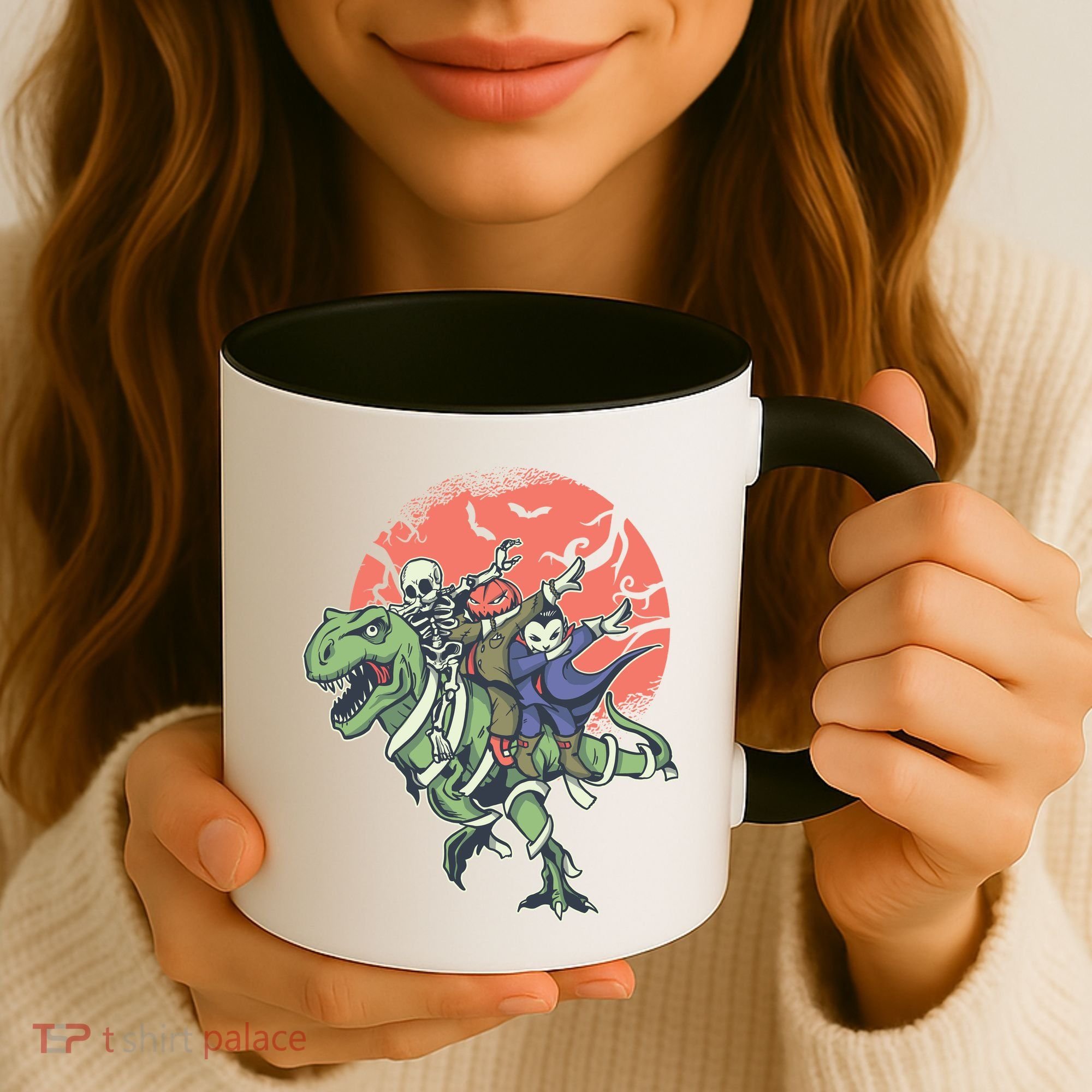 Monster Cartoons Dabbing Coffee Mug