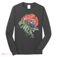 Monster Cartoons Dabbing Long Sleeve Shirt thumb 0