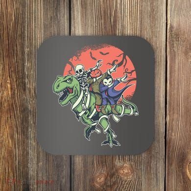 Monster Cartoons Dabbing Coaster