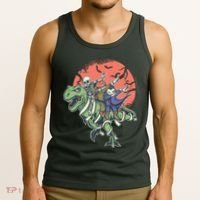 Monster Cartoons Dabbing Tank Top thumb 3