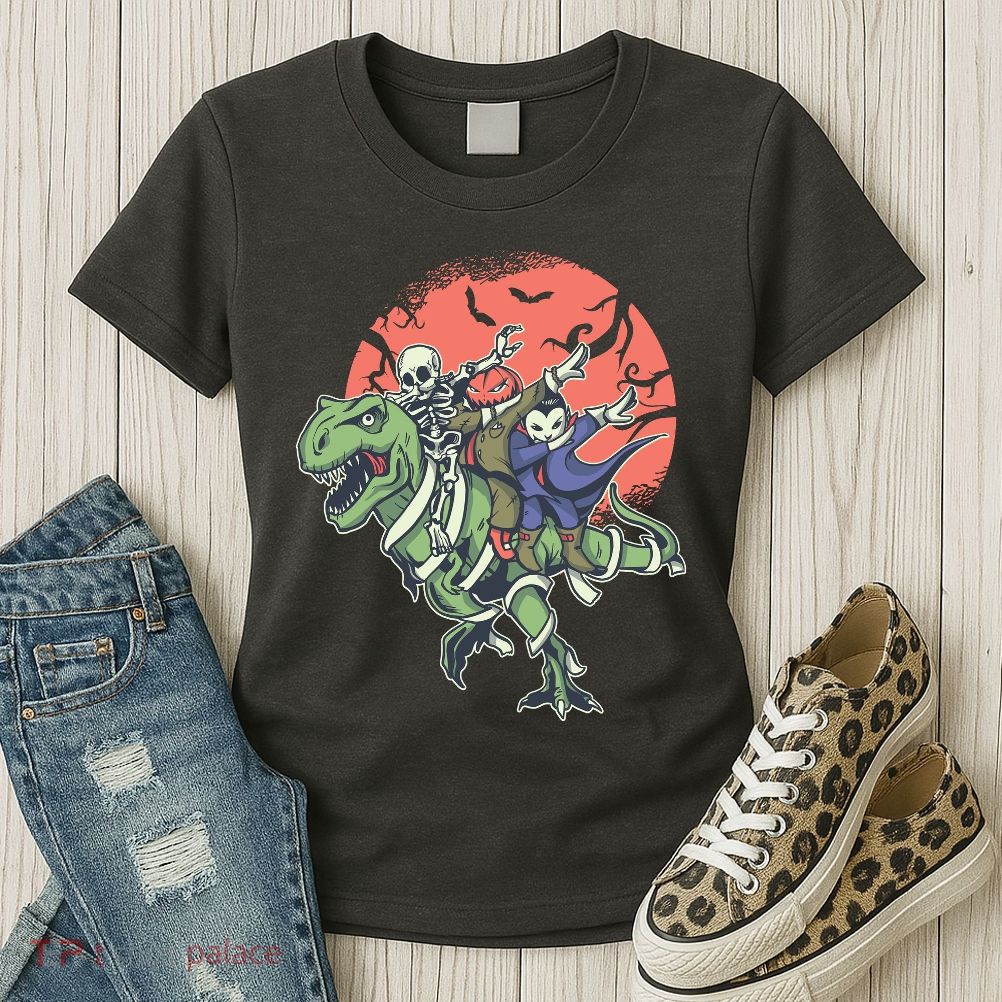 Monster Cartoons Dabbing Women's T-Shirt