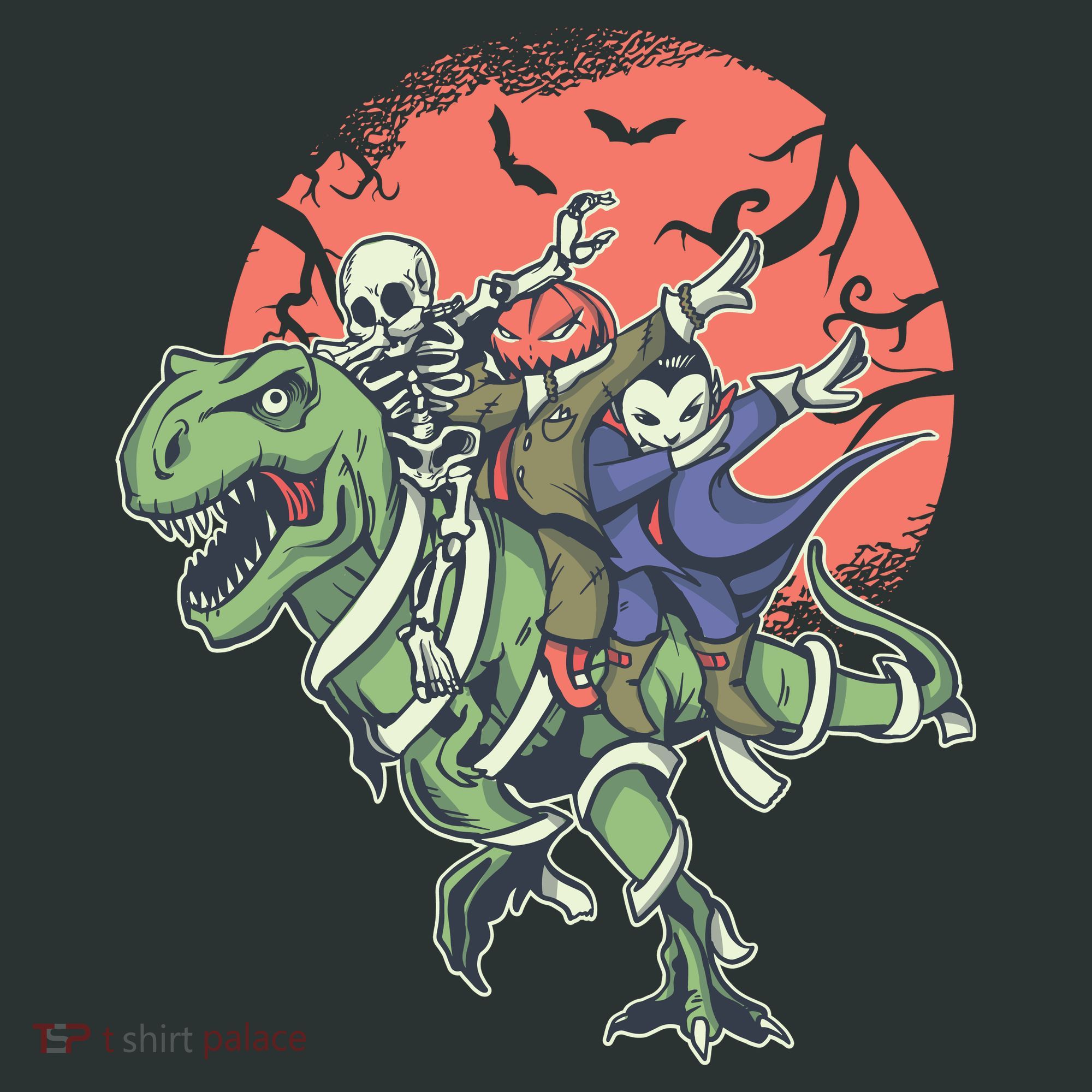 Monster Cartoons Dabbing Women's T-Shirt