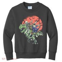 Monster Cartoons Dabbing Kids Sweatshirt thumb 0
