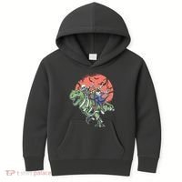 Monster Cartoons Dabbing Kids Hoodie thumb 0