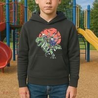 Monster Cartoons Dabbing Kids Hoodie thumb 2