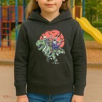 Monster Cartoons Dabbing Kids Hoodie thumb 3