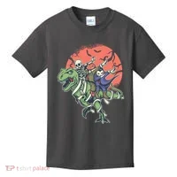 Monster Cartoons Dabbing Kids T-Shirt thumb 0