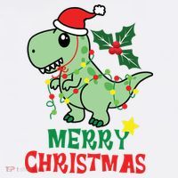 Merry Christmas Dino Holiday Coffee Mug thumb 5