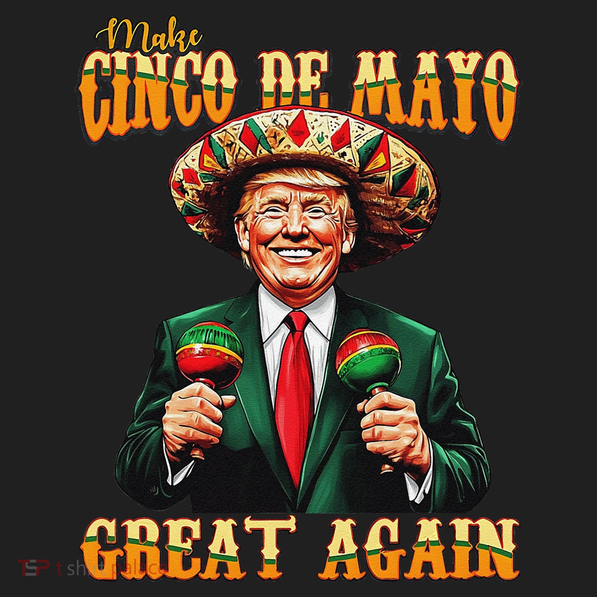 Make Cinco De Mayo Great Again Funny Trump Fiesta 5 De Mayo Beanie