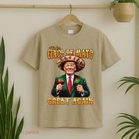 Make Cinco De Mayo Great Again Funny Trump Fiesta 5 De Mayo T-Shirt thumb 2