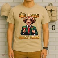 Make Cinco De Mayo Great Again Funny Trump Fiesta 5 De Mayo T-Shirt thumb 6