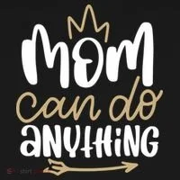 Mom Can Do Anything Queen Cute Gift Doggie Tank thumb 4