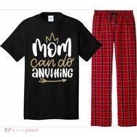 Mom Can Do Anything Queen Cute Gift Pajama Set thumb 0