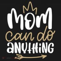 Mom Can Do Anything Queen Cute Gift Pajama Set thumb 2