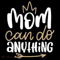 Mom Can Do Anything Queen Cute Gift Polo thumb 3
