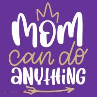 Mom Can Do Anything Queen Cute Gift Long Sleeve Shirt thumb 2