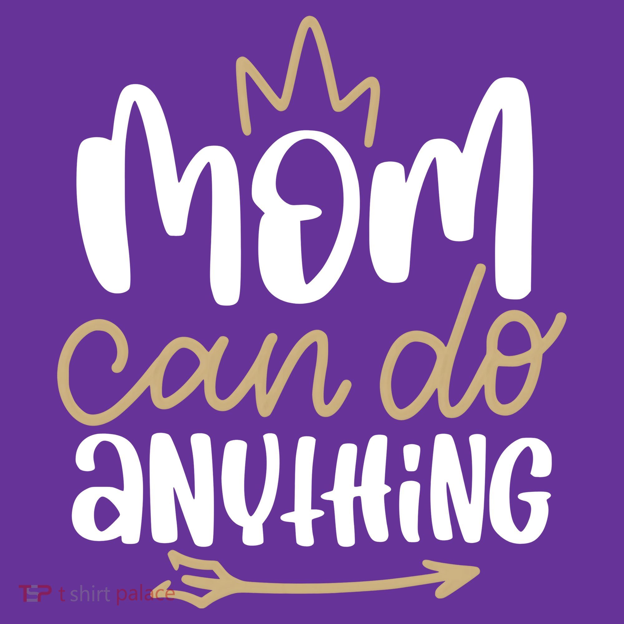 Mom Can Do Anything Queen Cute Gift Long Sleeve Shirt