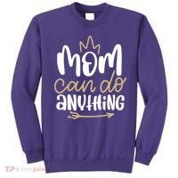 Mom Can Do Anything Queen Cute Gift Sweatshirt thumb 0