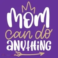 Mom Can Do Anything Queen Cute Gift Baby Bodysuit thumb 2