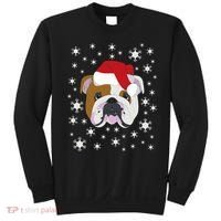 Merry Christmas English Bulldog Ugly Sweater Sweatshirt thumb 0