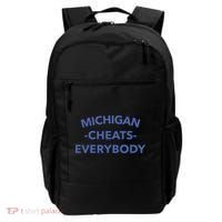 Michigan Cheats Everybody Backpack thumb 0