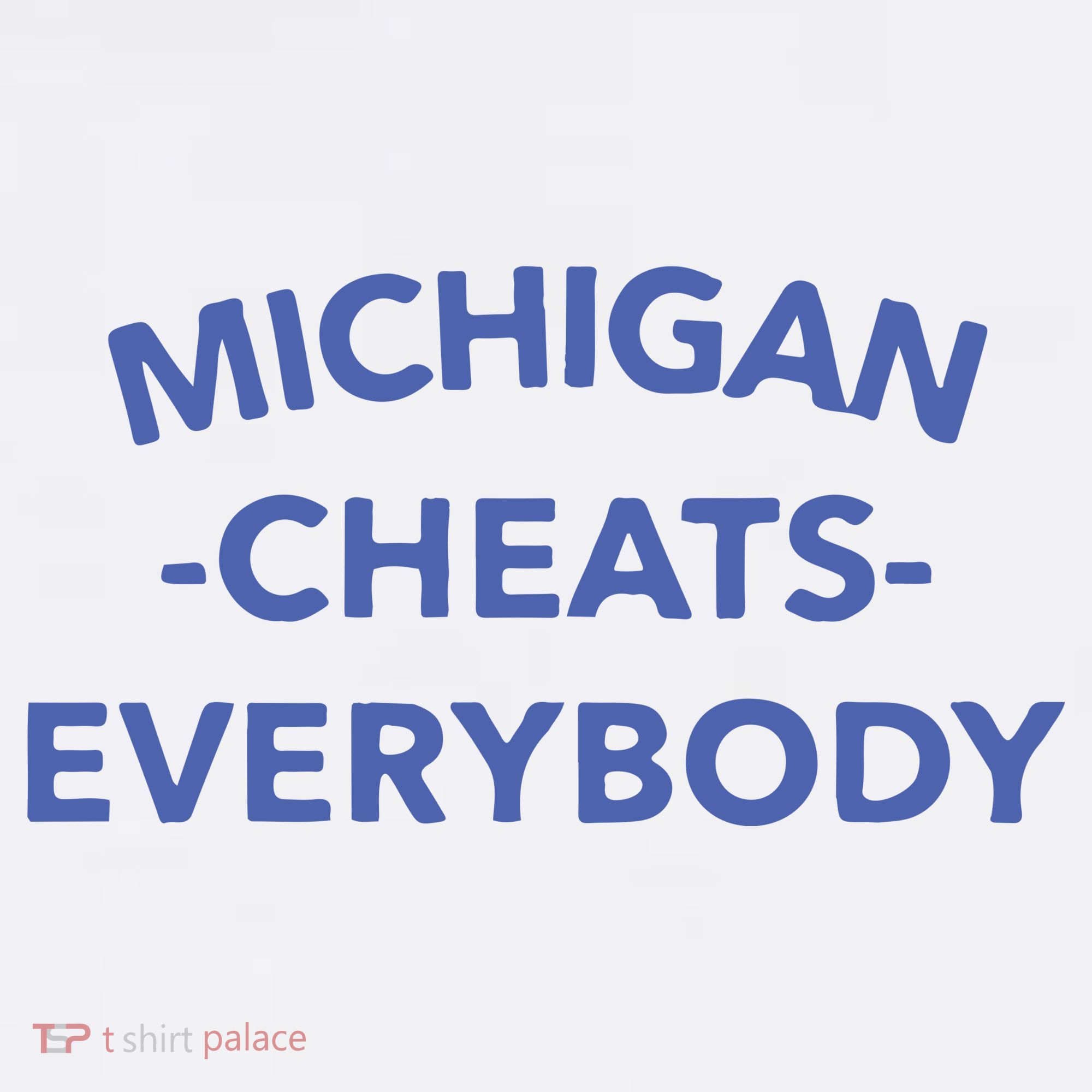 Michigan Cheats Everybody Apron