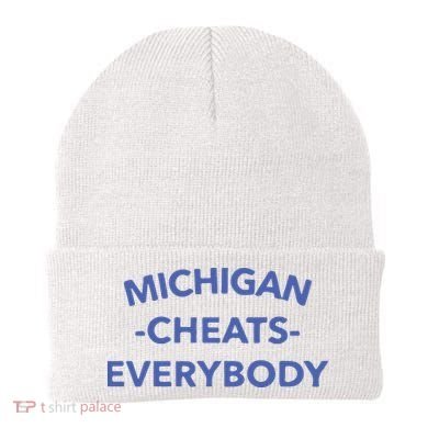 Michigan Cheats Everybody Beanie